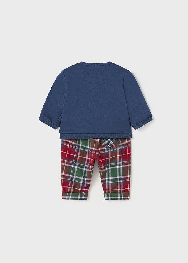 Mayoral Midnight Long trousers with pullover - Petit Bébé - Zomer 2023