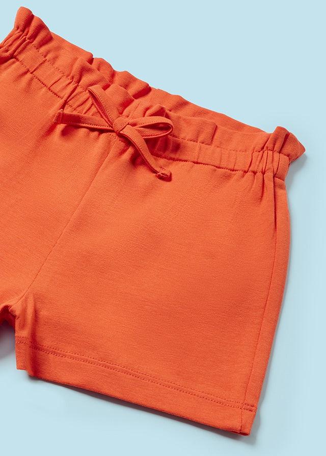 Mayoral Tangerine Shorts w/ 2 shirt set - Petit Bébé - Zomer 2023