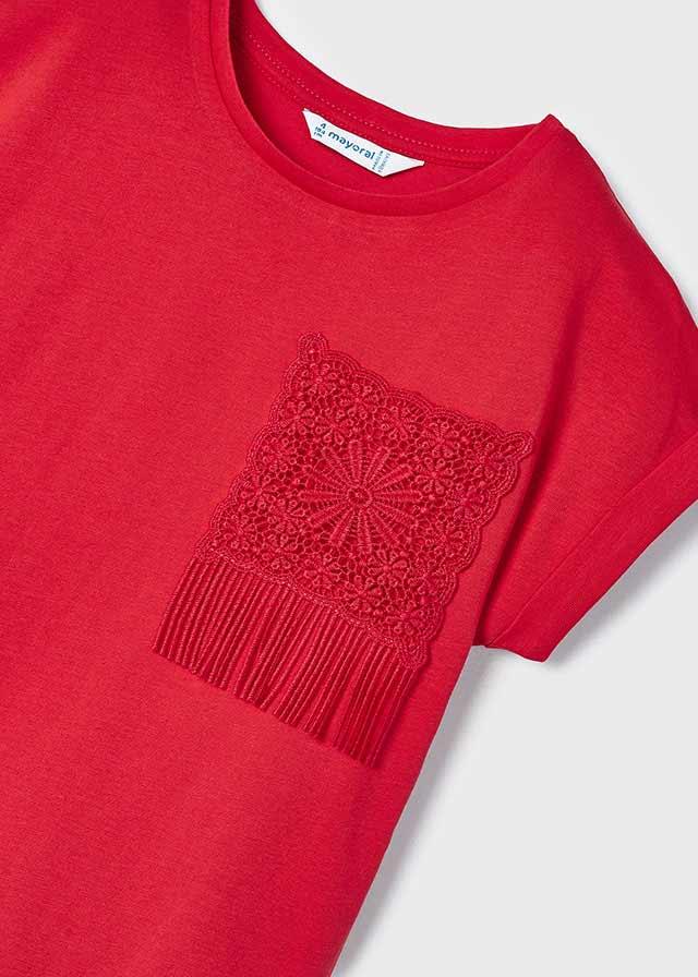 Mayoral Granadine S/s crochet t-shirt - Petit Bébé - Zomer 2023