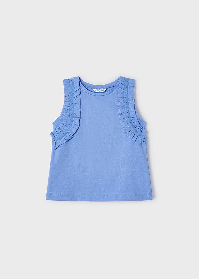 Mayoral Indigo Strap t-shirt - Petit Bébé - Zomer 2023