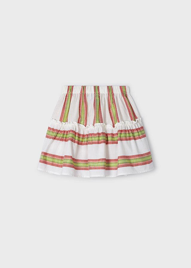 Mayoral Granadine Stripe skirt - Petit Bébé - Zomer 2023