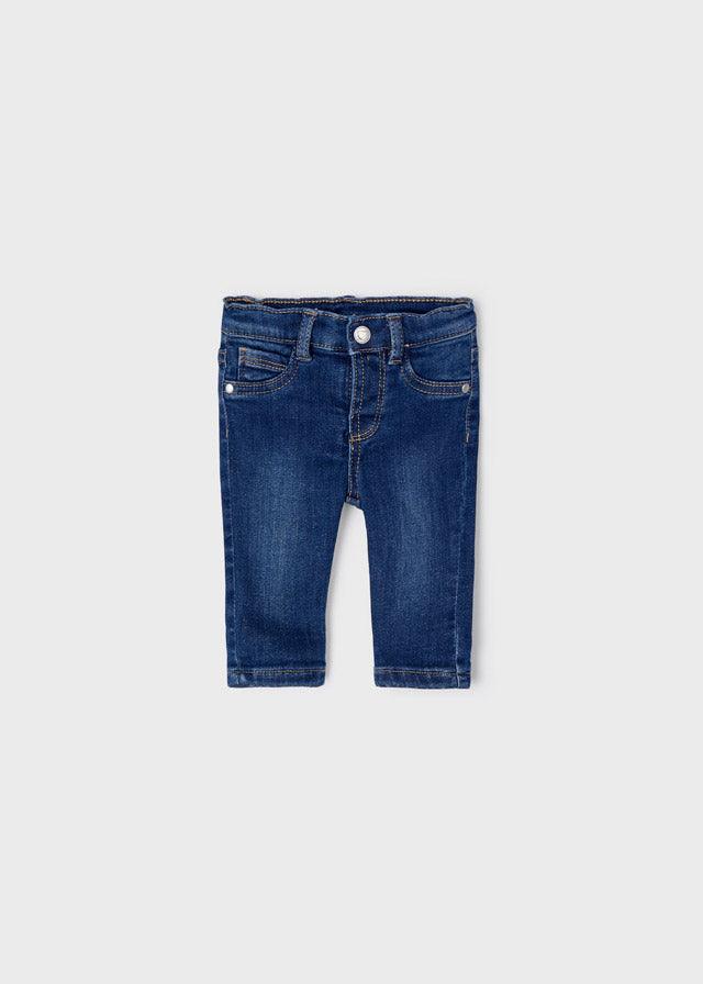 Mayoral Newborn Denim Basic jeans broek - Petit Bébé