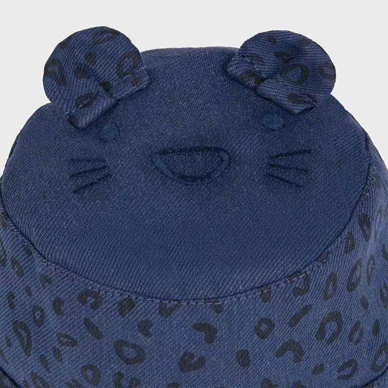 Mayoral Newborn Reversible hat blue - Petit Bébé baby- en kinderkleding