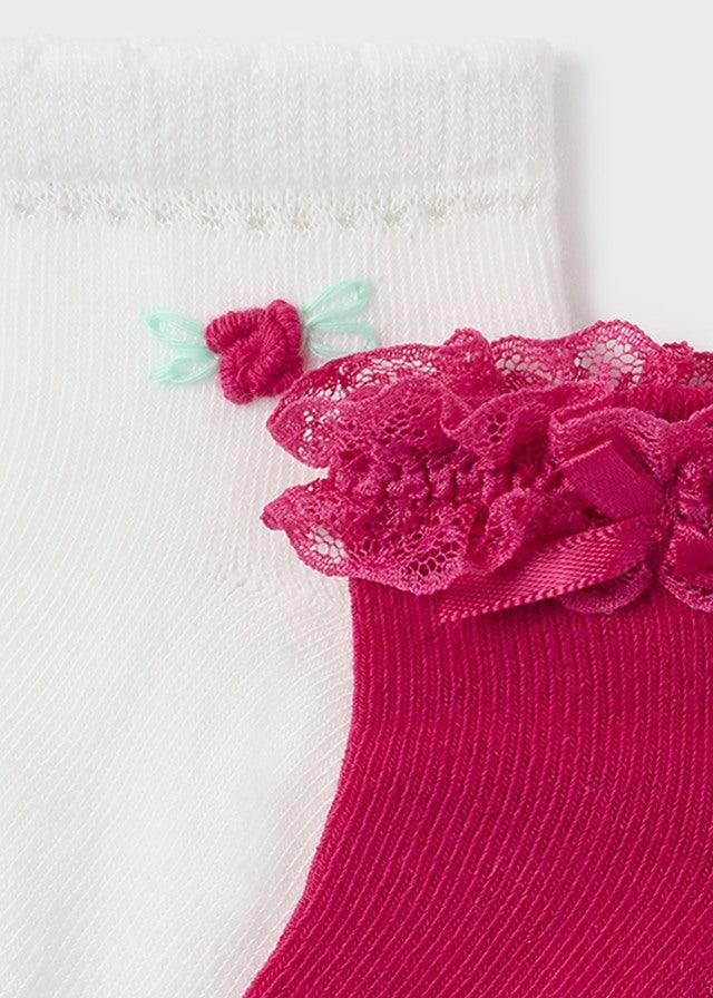 Mayoral Orchid Dressy socks set - Petit Bébé - Zomer 2022