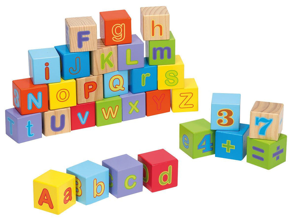 Joueco alfabet blokken 30-delig - Petit Bébé - Zomer 2023
