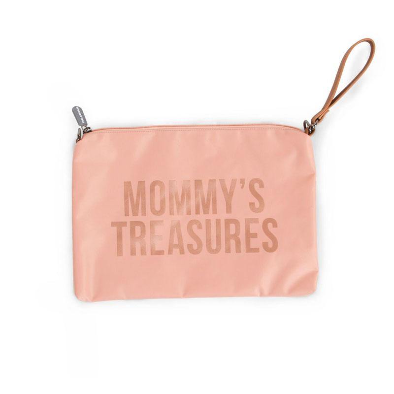 Childhome - Mommy's Treasures Clutch - Roze Koper - Petit Bébé baby- en kinderkleding