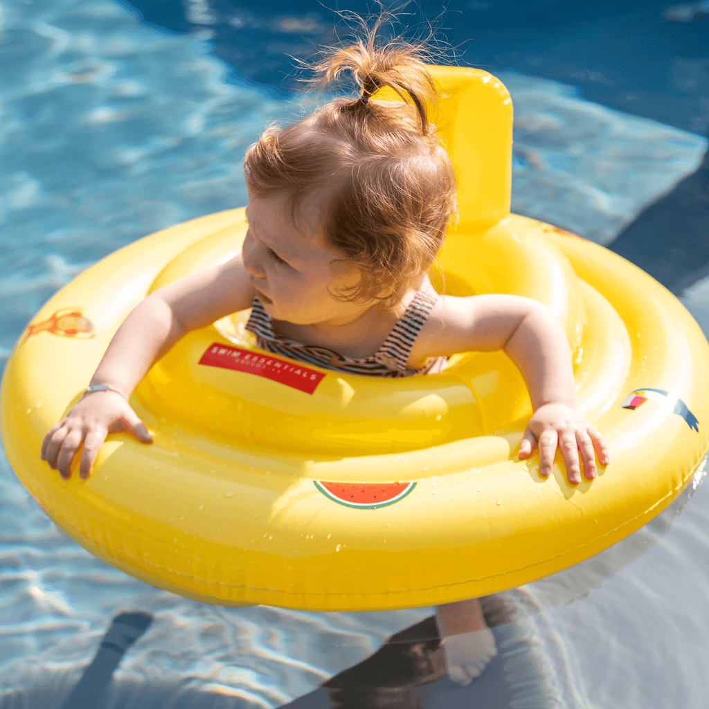 Swim Essentials Baby float Geel 0-1 jaar - Petit Bébé